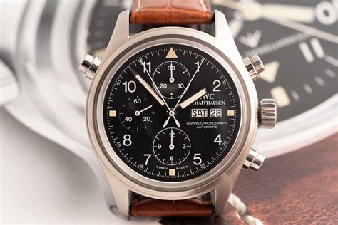 iwc double chronograph ref 3711|iwc 3711 doppelchrono.